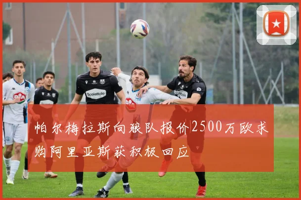 帕尔梅拉斯向狼队报价2500万欧求购阿里亚斯获积极回应